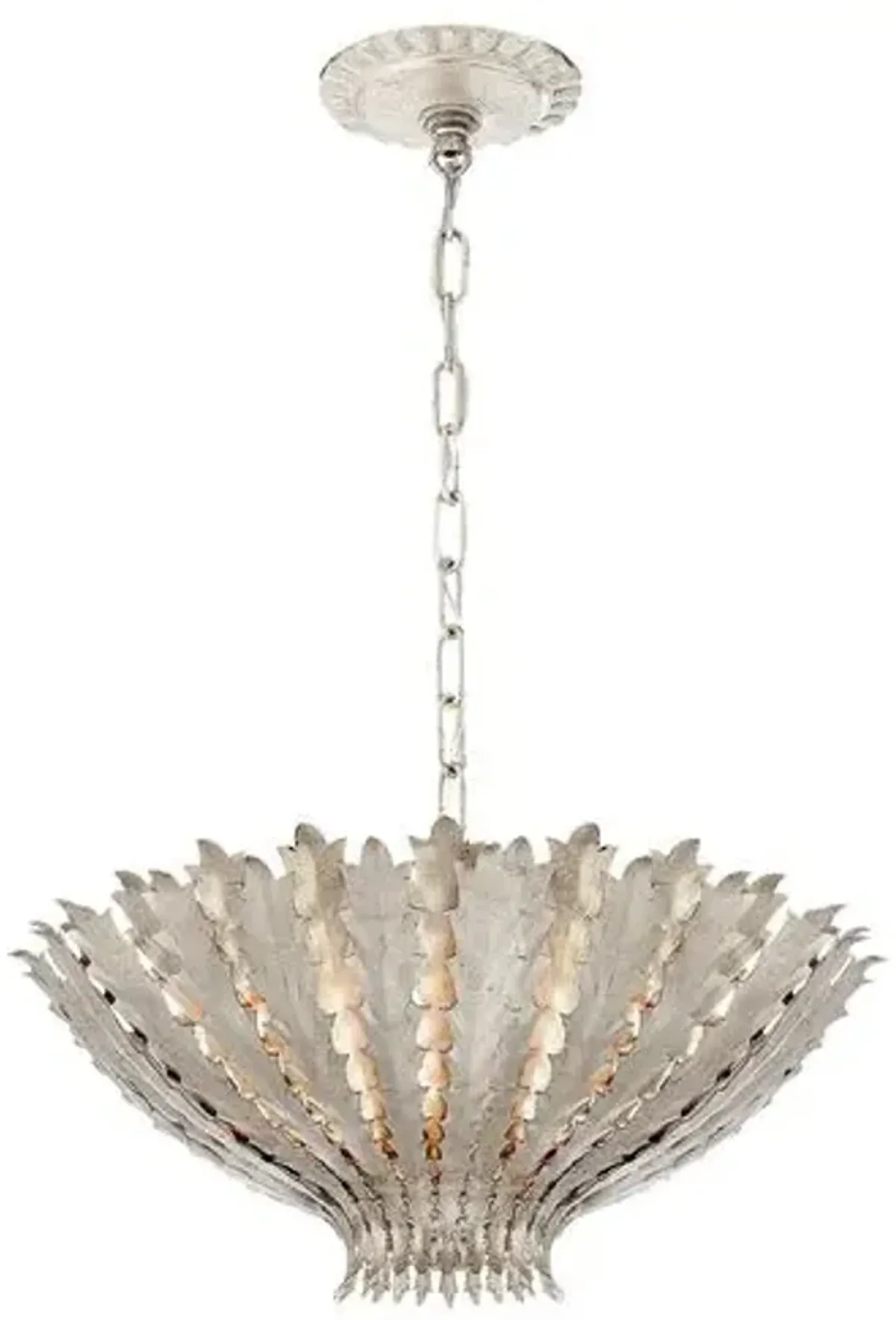 Visual Comfort - Hampton Medium Chandelier - Silver