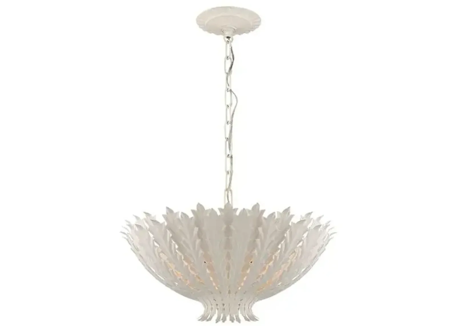 Visual Comfort - Hampton Medium Chandelier - White