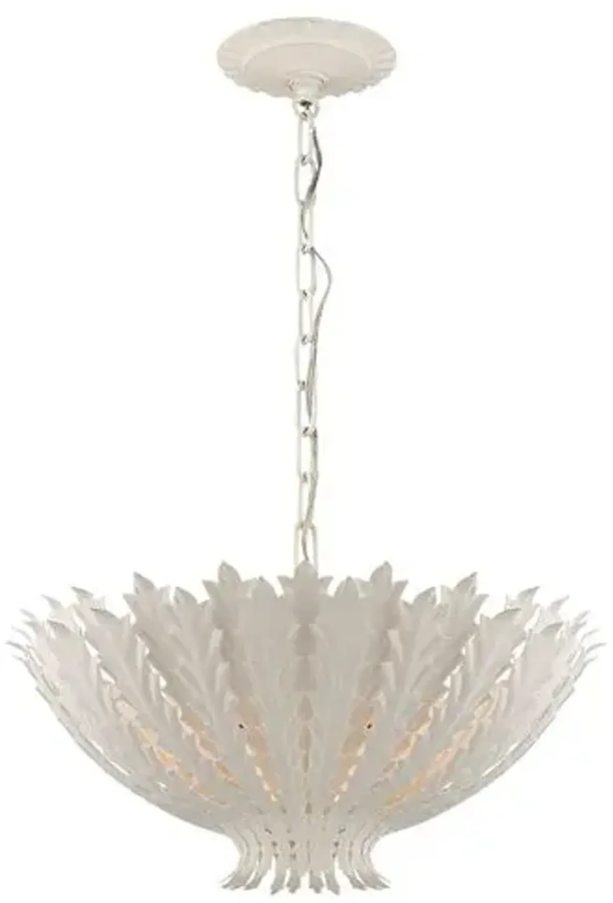 Visual Comfort - Hampton Medium Chandelier - White