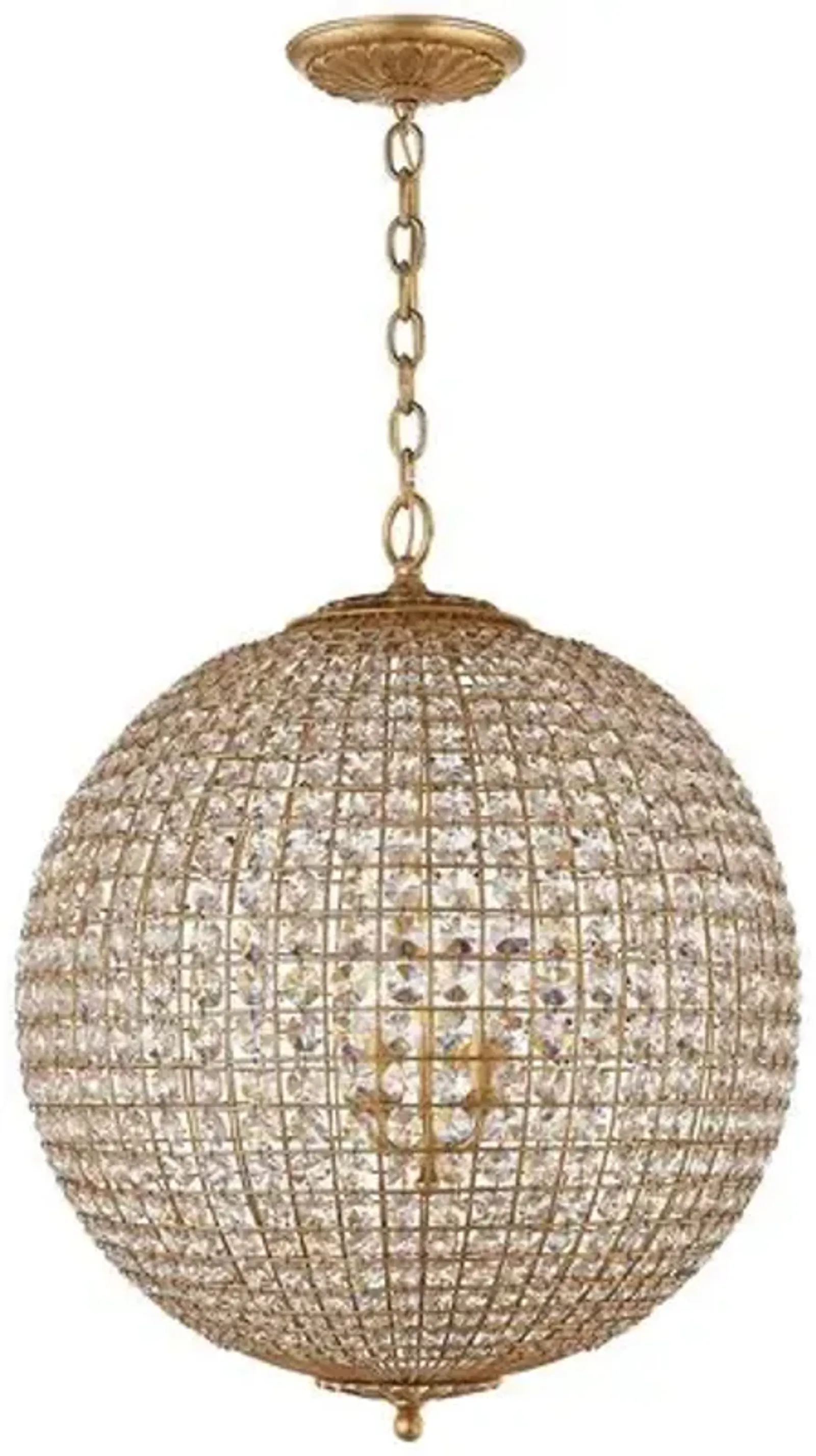 Visual Comfort - Renwick Large Sphere Pendant - Gold