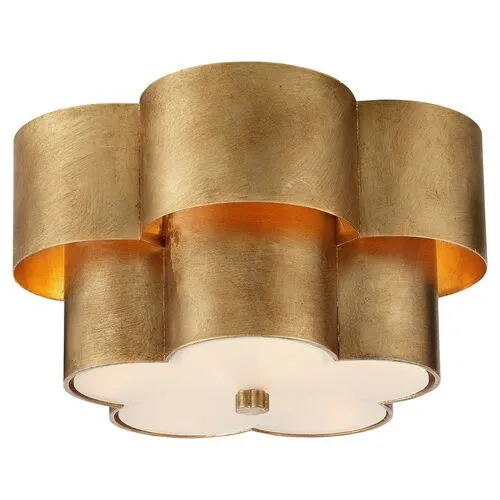 Visual Comfort - Arabelle Medium Flush Mount - Gold