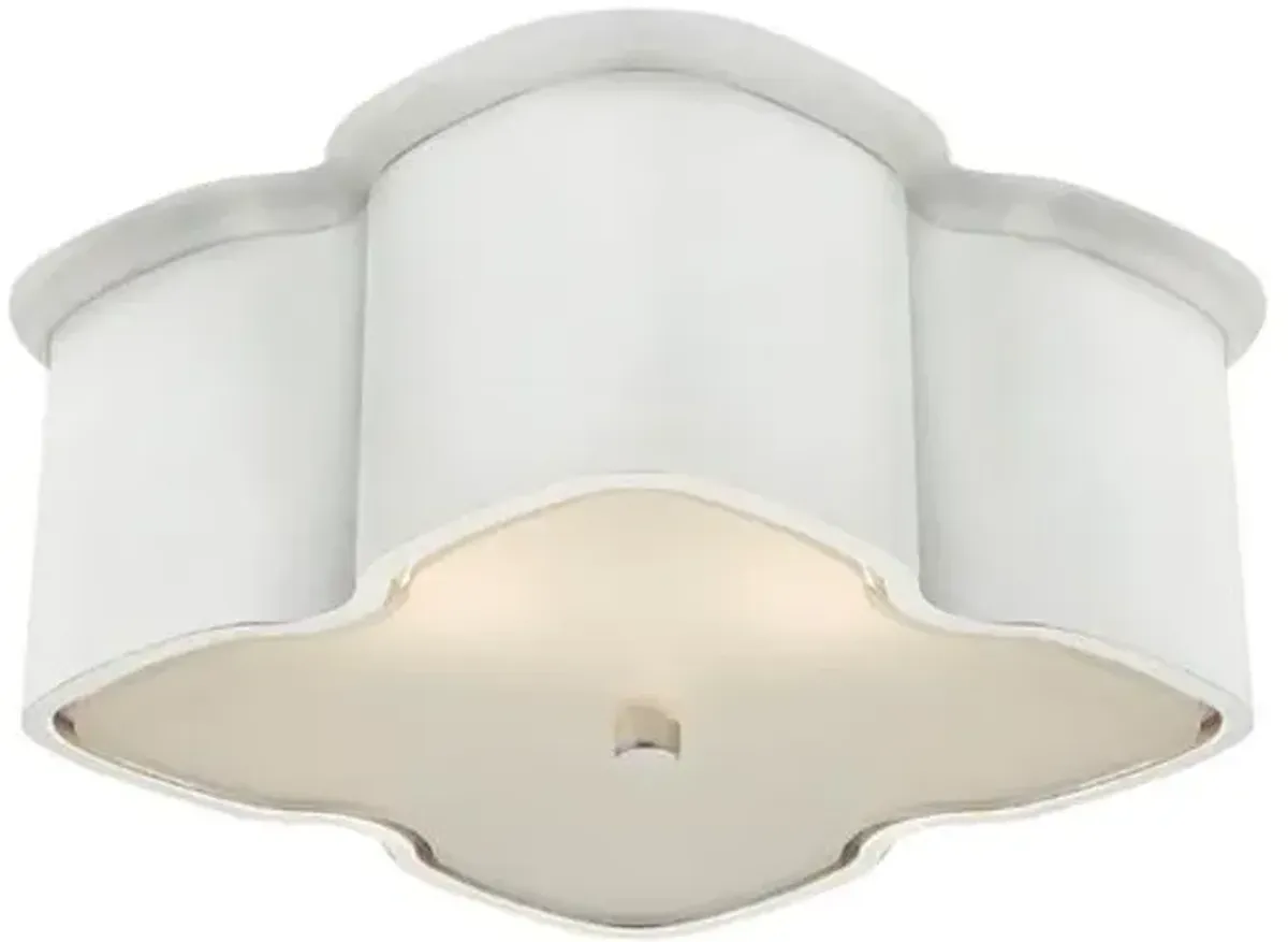 Visual Comfort - Bolsena Clover Flush Mount - White