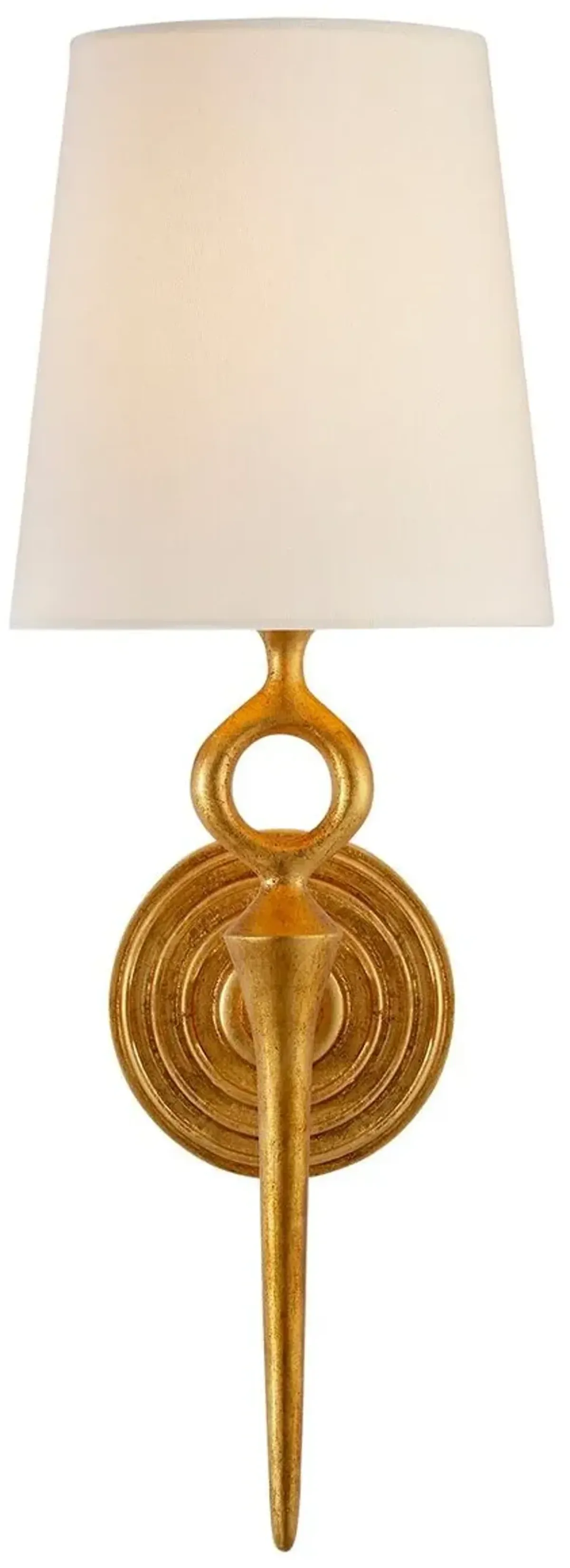 Visual Comfort - Bristol Single Sconce - Gold