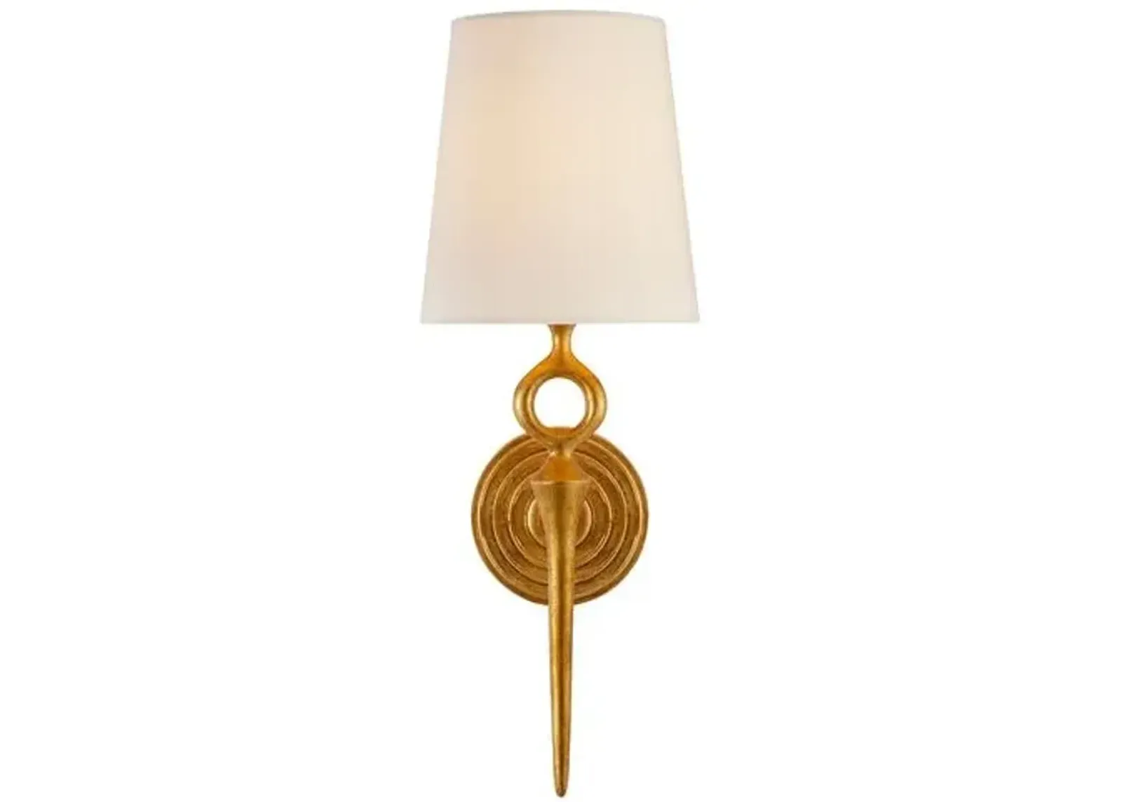 Visual Comfort - Bristol Single Sconce - Gold