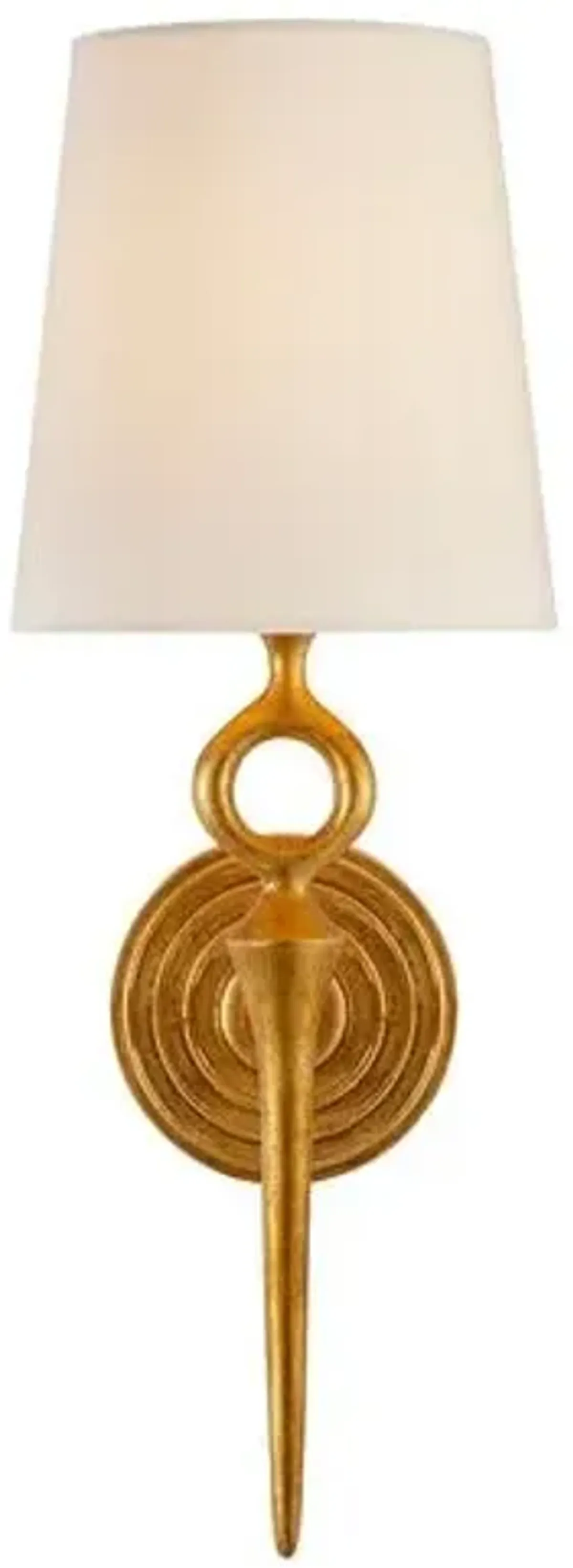 Visual Comfort - Bristol Single Sconce - Gold