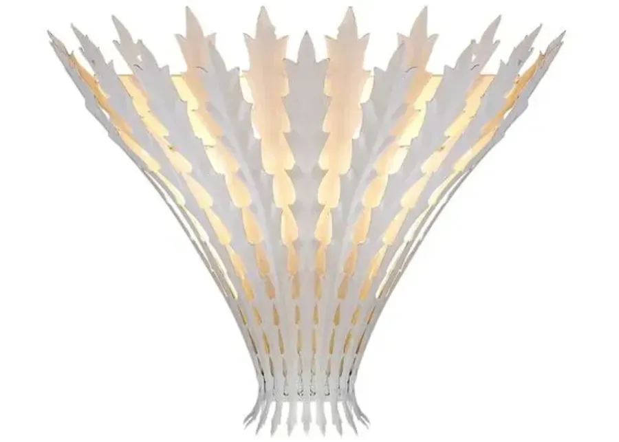 Visual Comfort - Hampton Wall Sconce - White