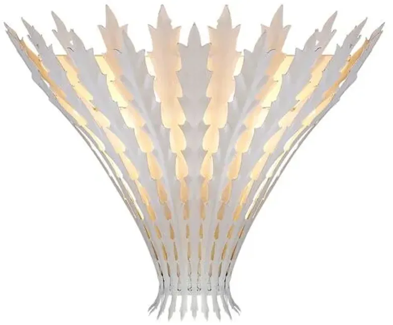 Visual Comfort - Hampton Wall Sconce - White