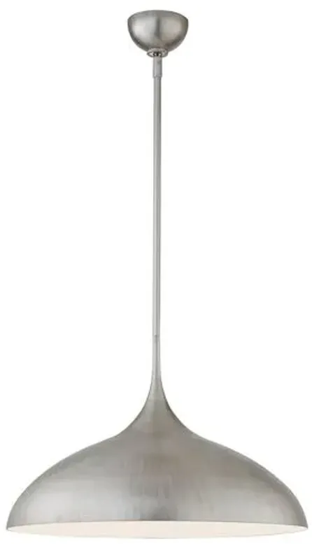 Visual Comfort - Agnes Large Pendant - Silver