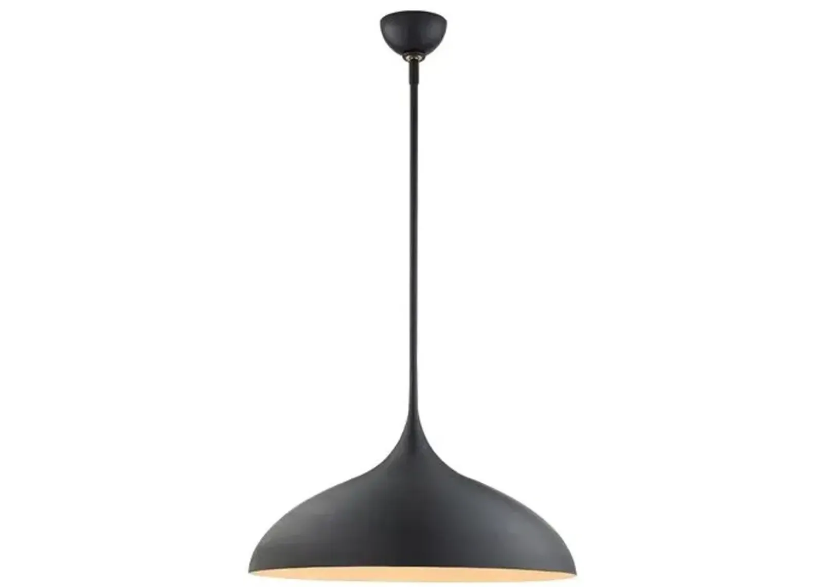 Visual Comfort - Agnes Large Pendant - Black