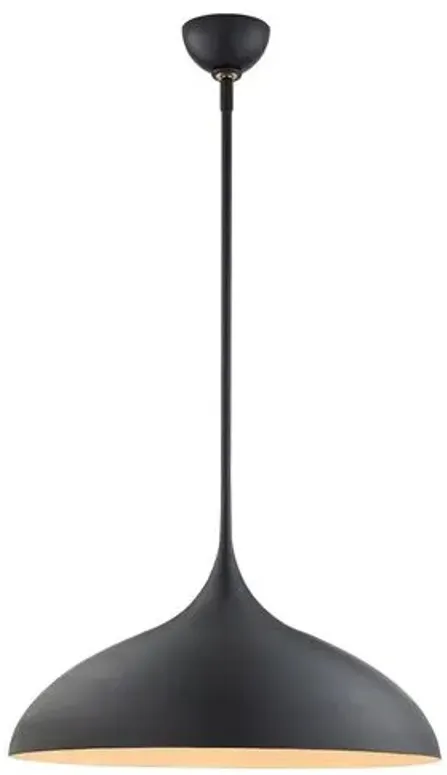 Visual Comfort - Agnes Large Pendant - Black