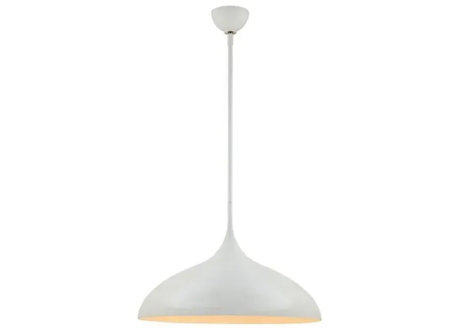 Visual Comfort - Agnes Large Pendant - White