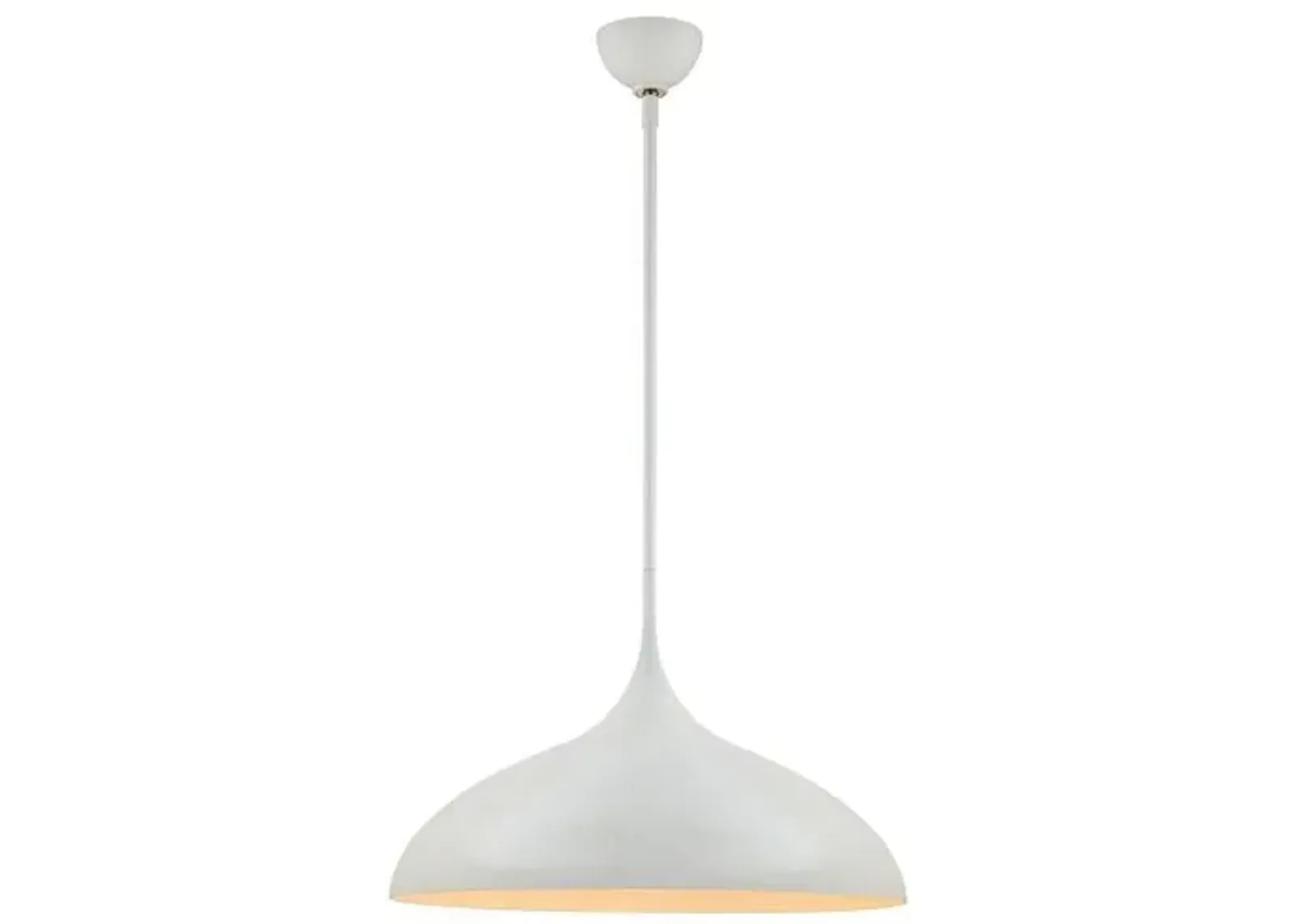 Visual Comfort - Agnes Large Pendant - White