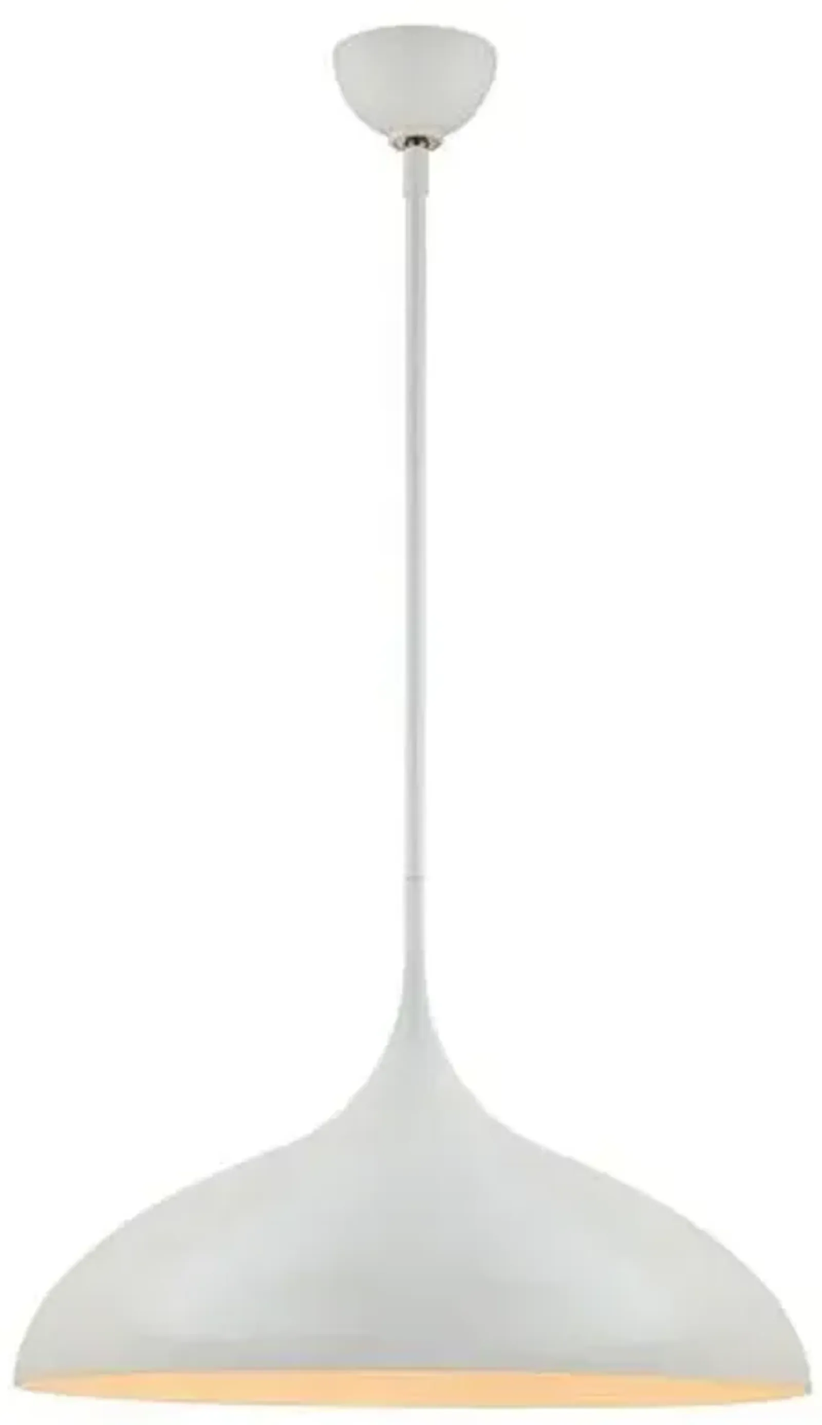 Visual Comfort - Agnes Large Pendant - White