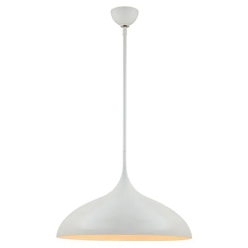 Visual Comfort - Agnes Large Pendant - White