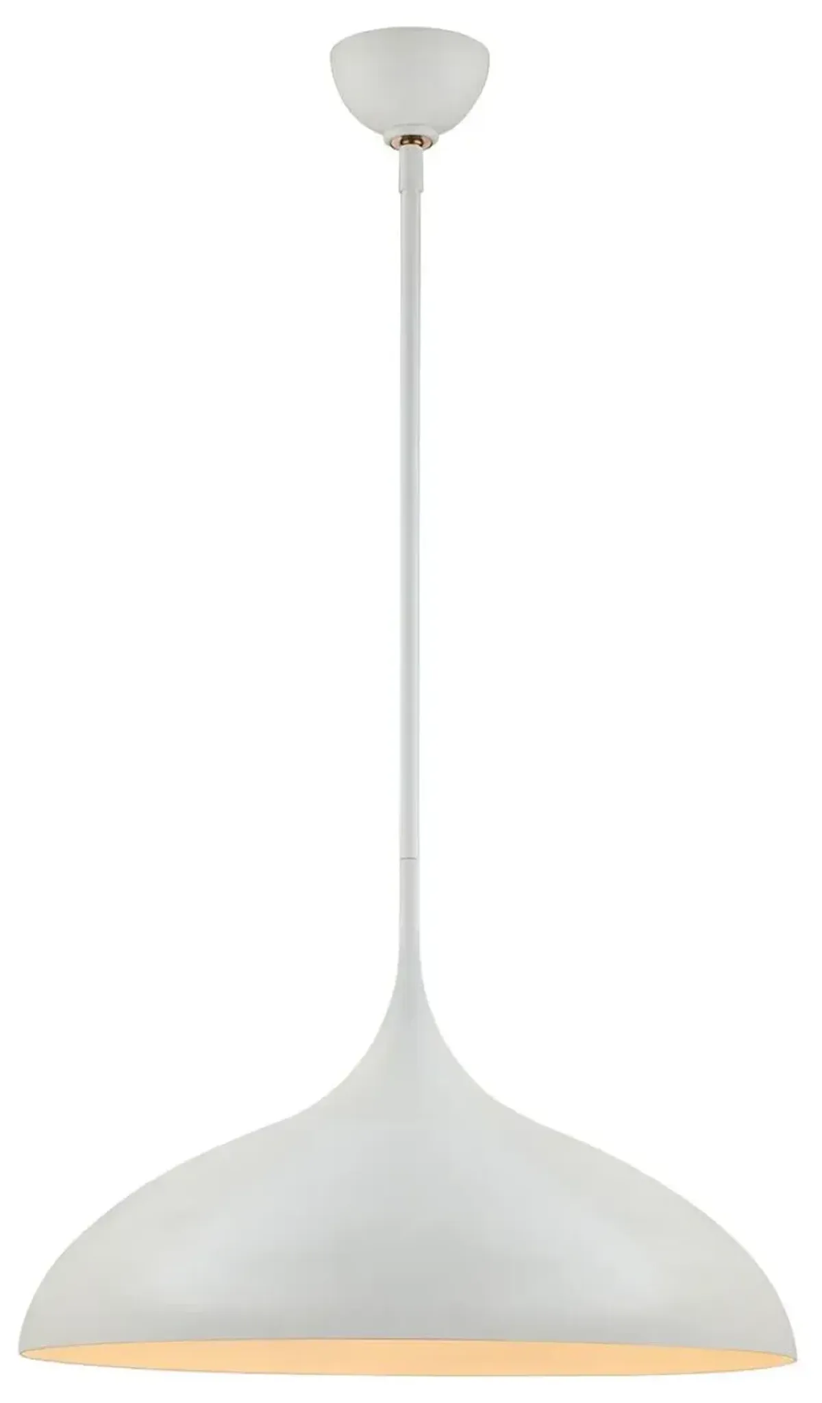 Visual Comfort - Agnes Large Pendant - White