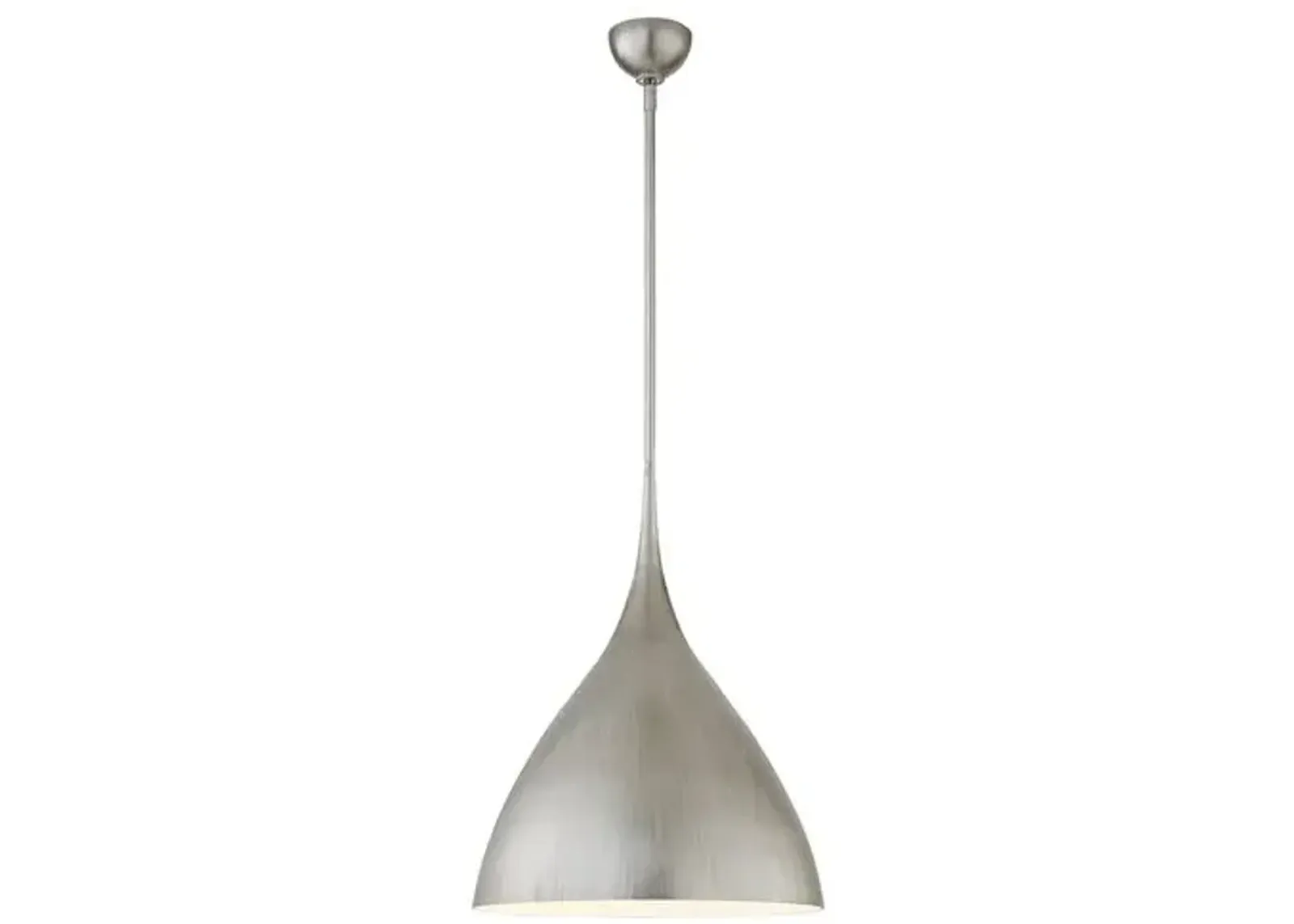 Visual Comfort - Agnes Medium Pendant - Silver