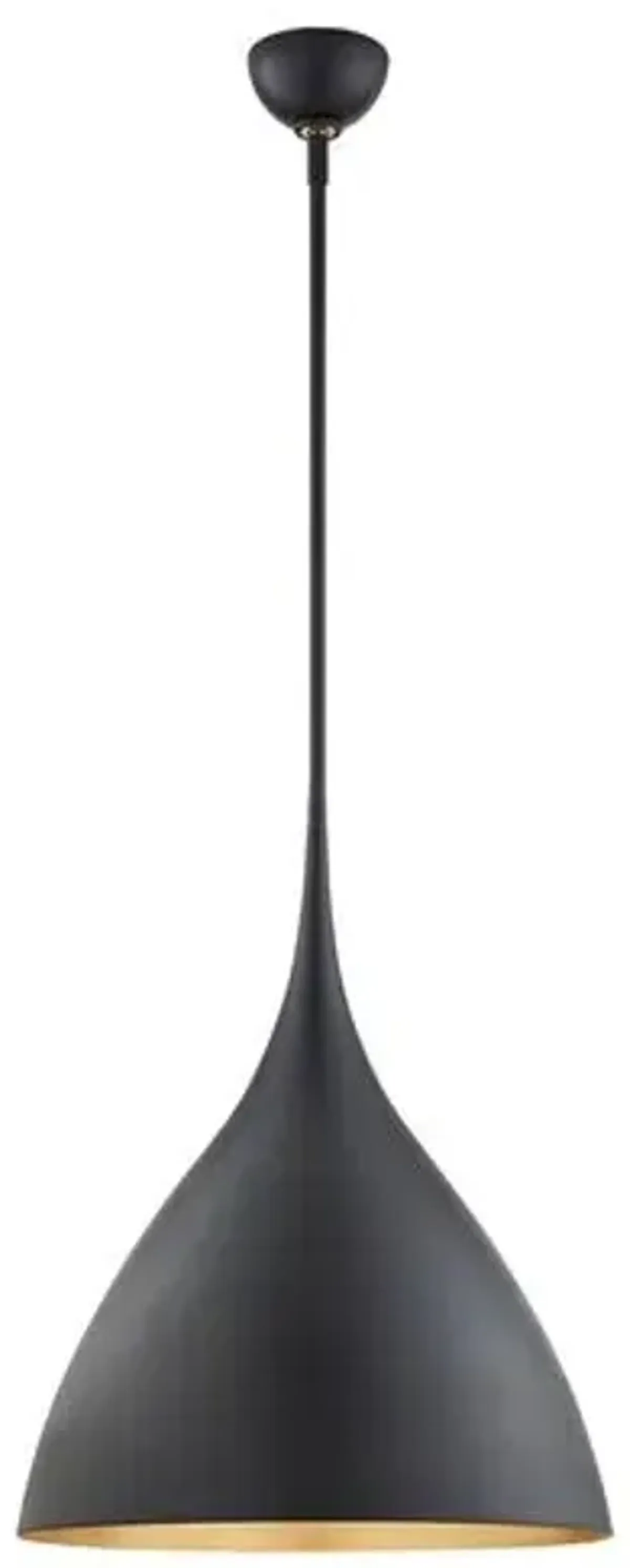 Visual Comfort - Agnes Medium Pendant - Black