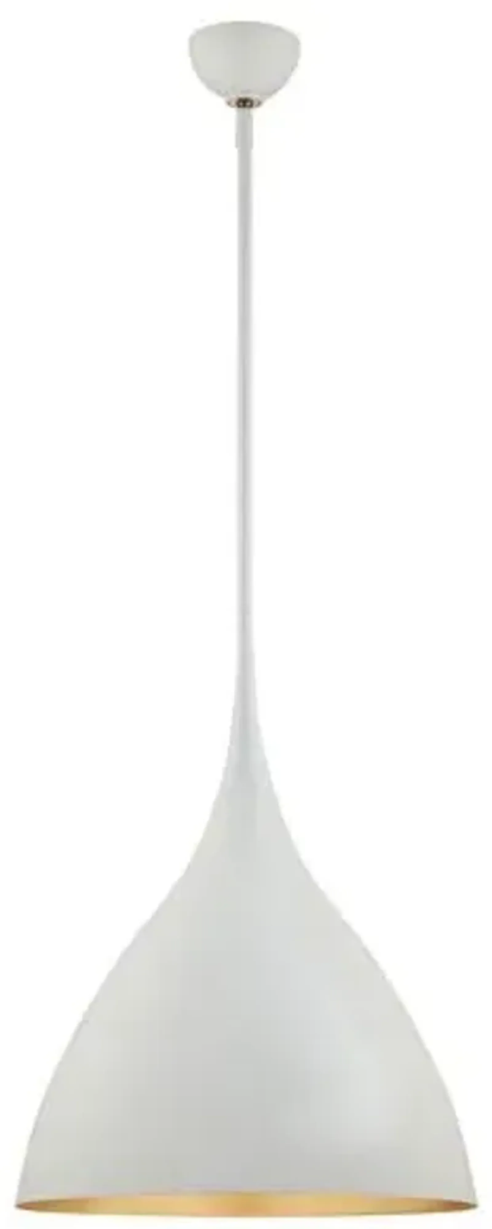 Visual Comfort - Agnes Medium Pendant - White