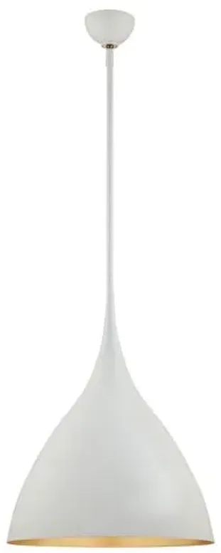 Visual Comfort - Agnes Medium Pendant - White