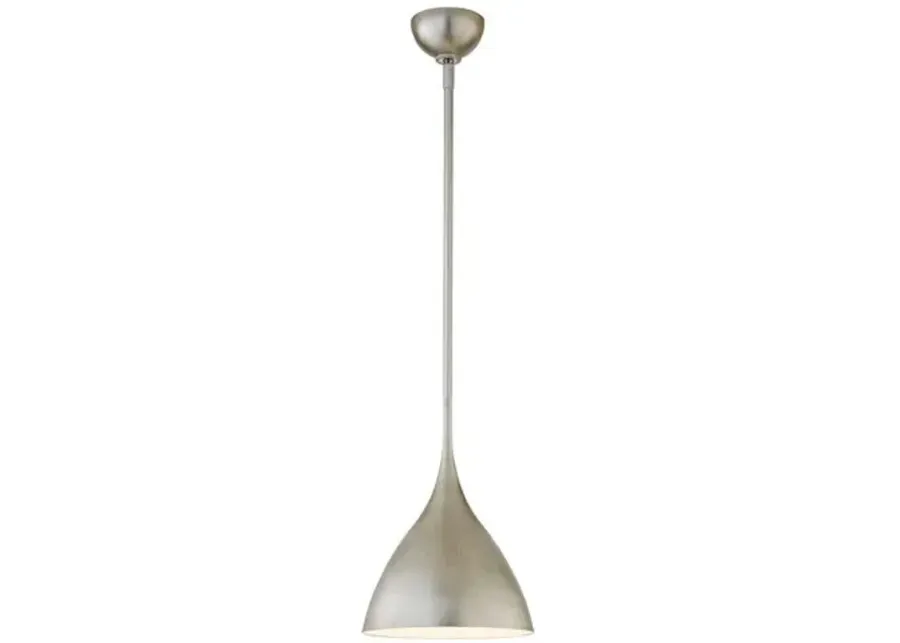 Visual Comfort - Agnes Small Pendant - Silver