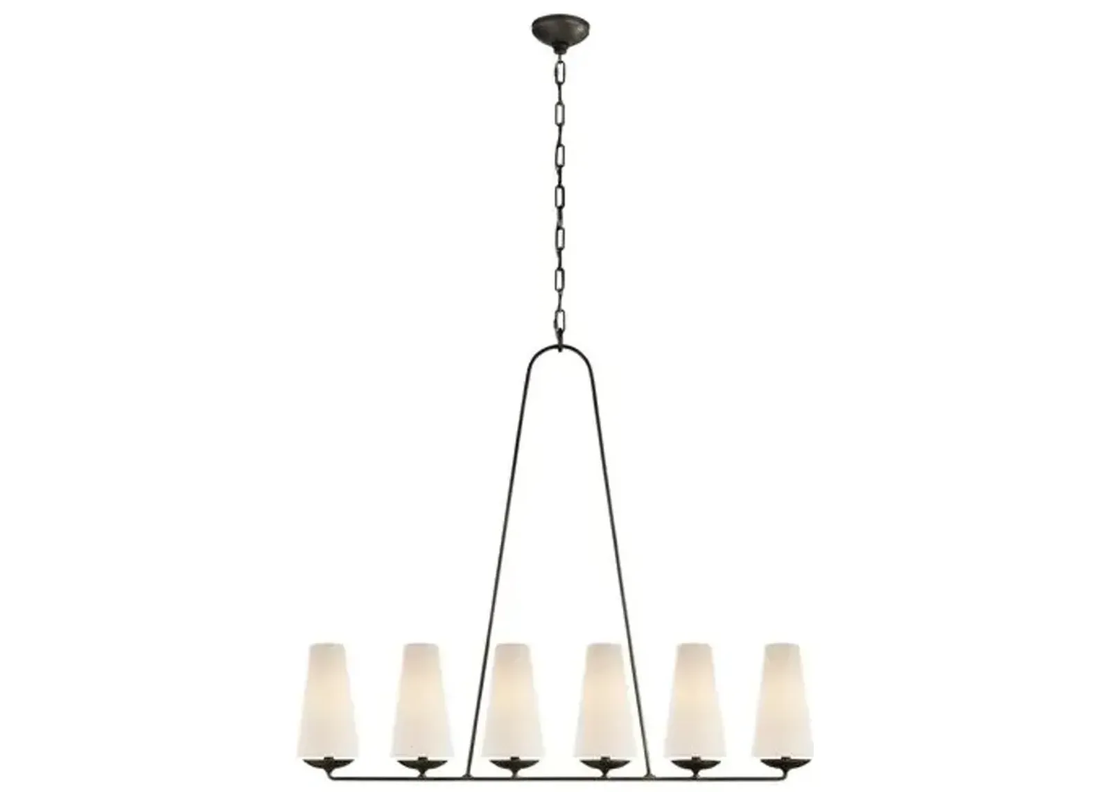 Visual Comfort - Fontaine Linear Pendant - Black