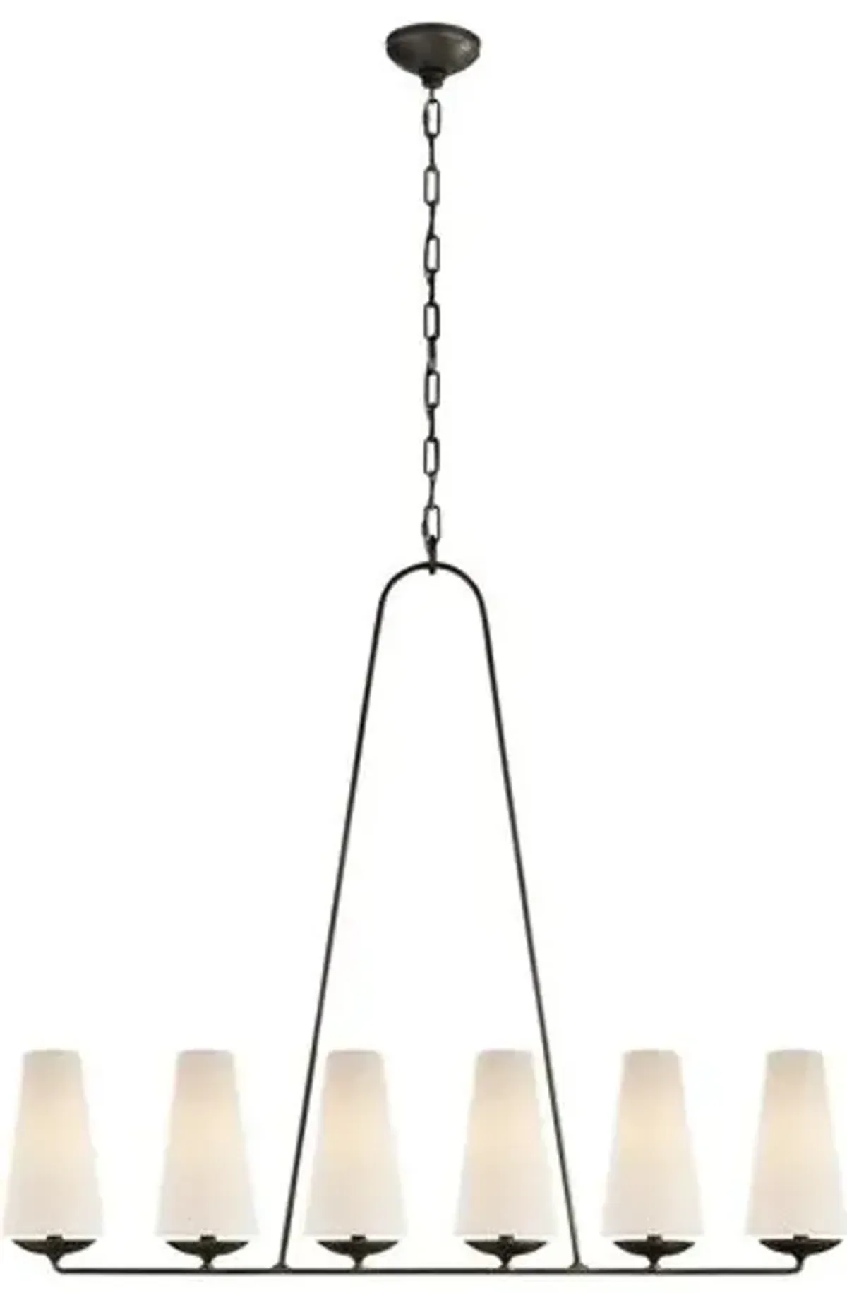 Visual Comfort - Fontaine Linear Pendant - Black