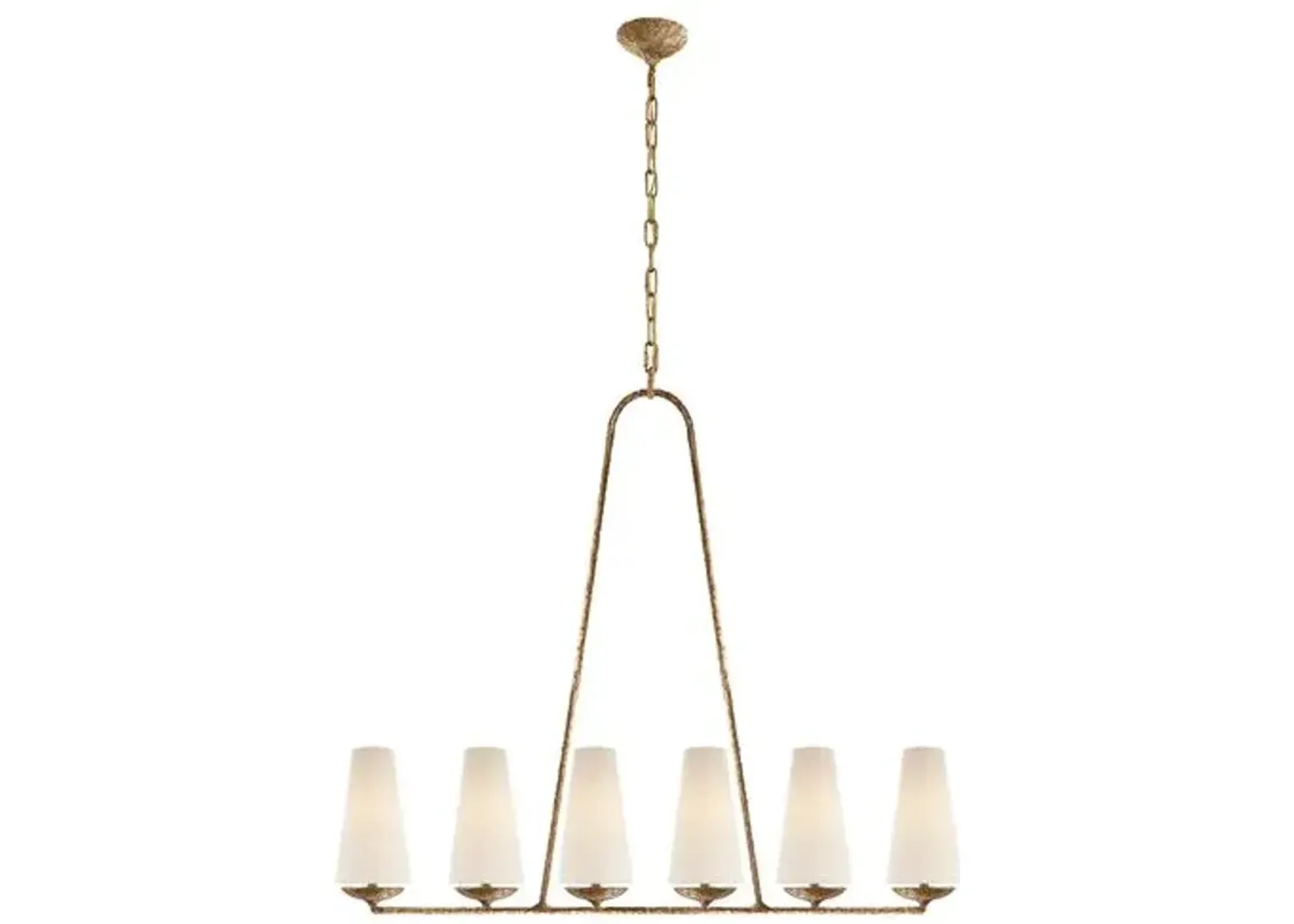 Visual Comfort - Fontaine Linear Pendant - Gold