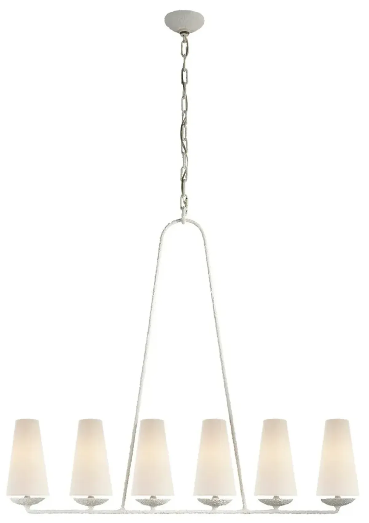 Visual Comfort - Fontaine Linear Pendant - White