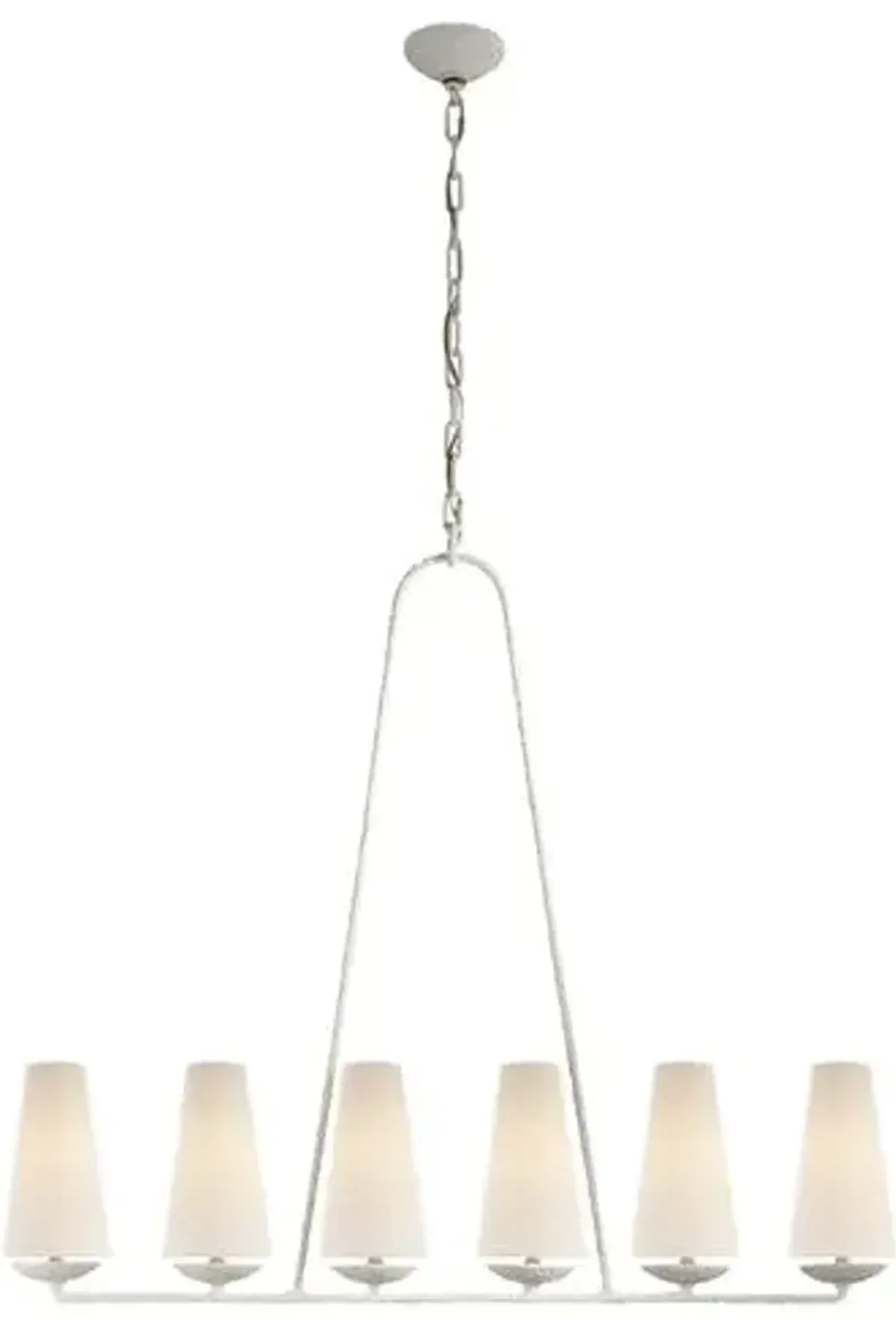 Visual Comfort - Fontaine Linear Pendant - White