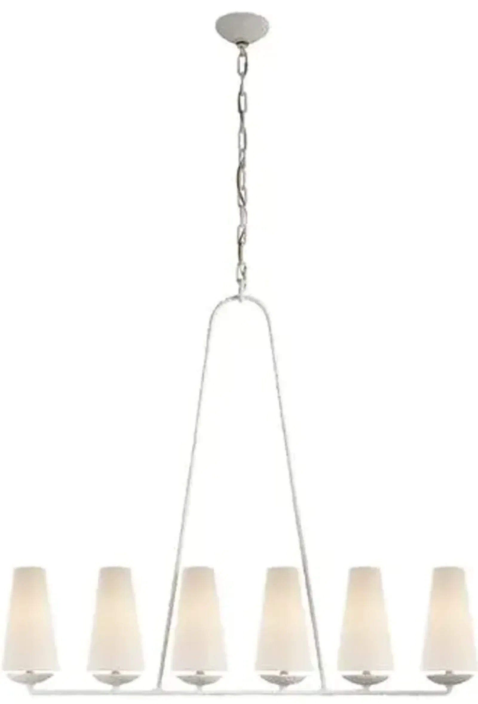 Visual Comfort - Fontaine Linear Pendant - White