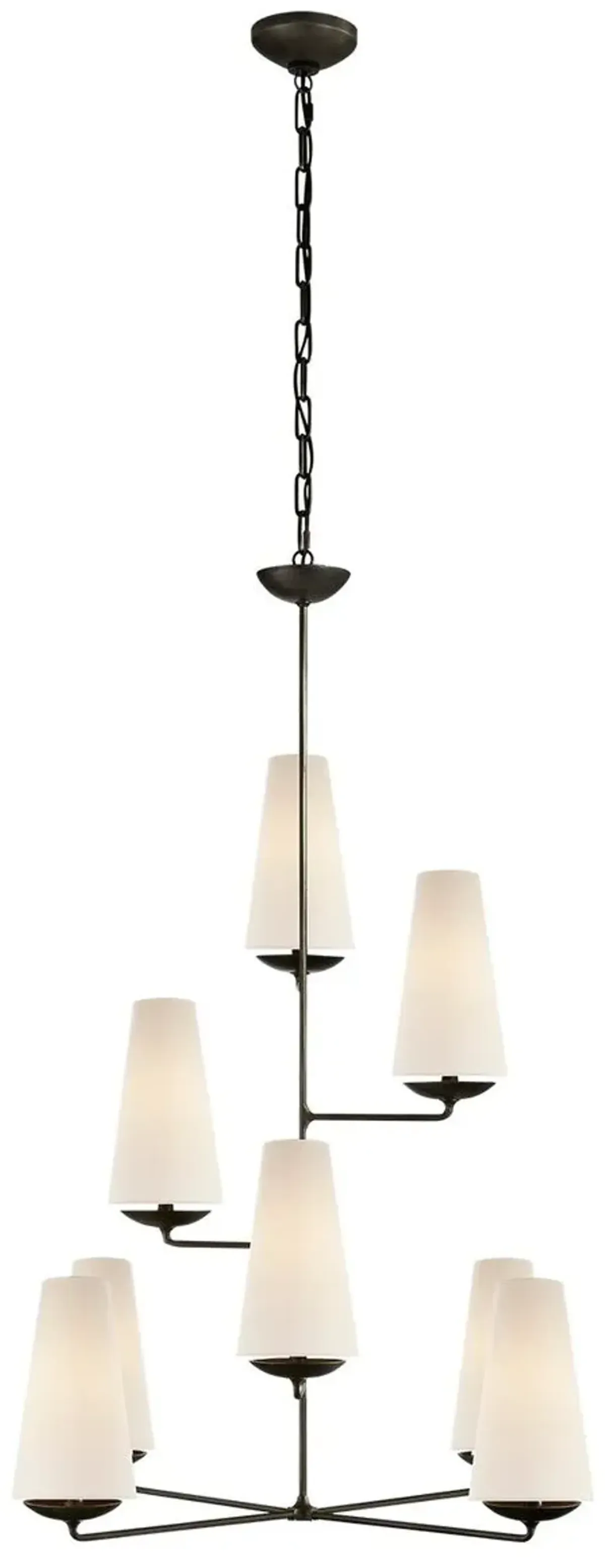 Visual Comfort - Fontaine Vertical Pendant - Black