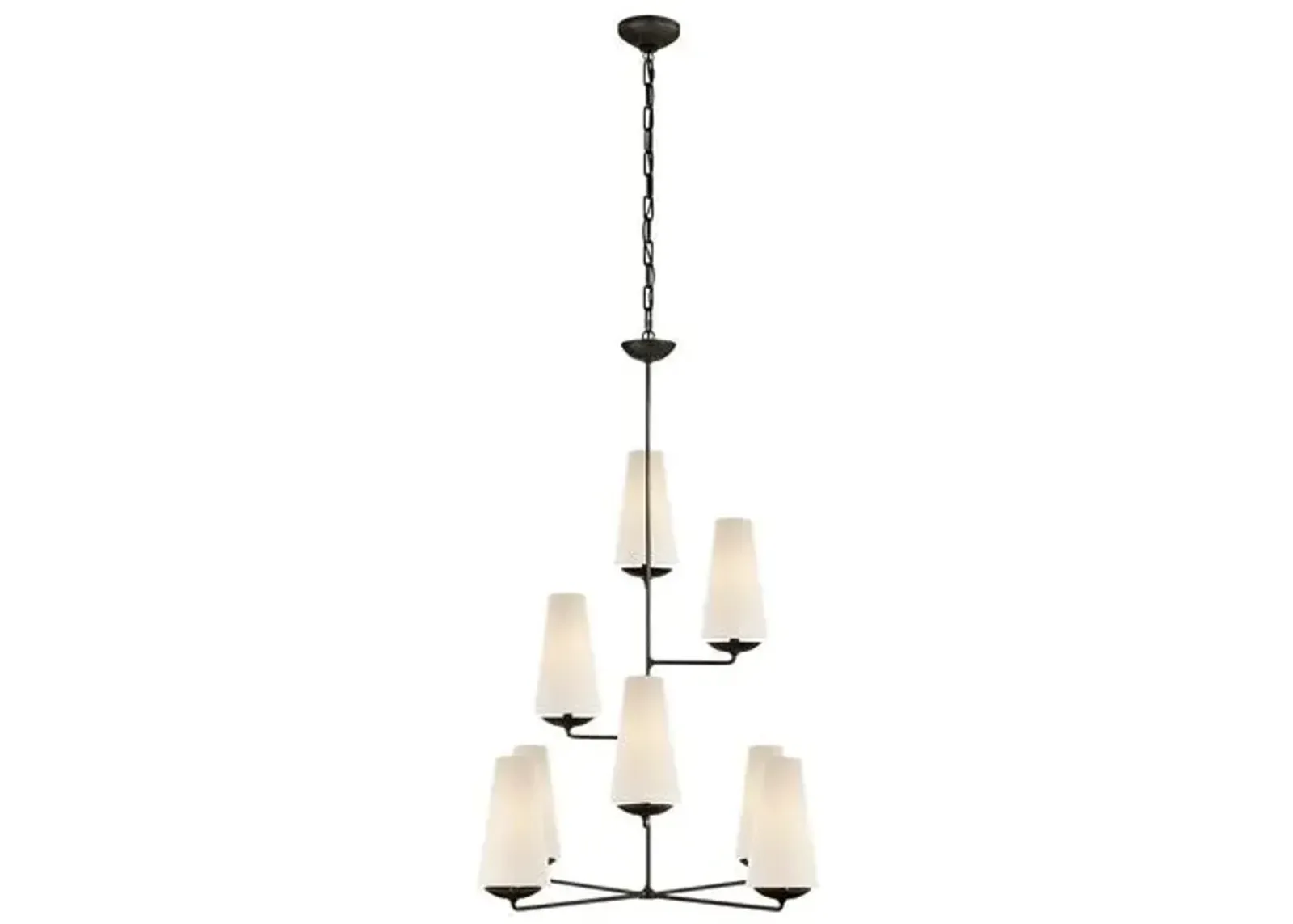 Visual Comfort - Fontaine Vertical Pendant - Black