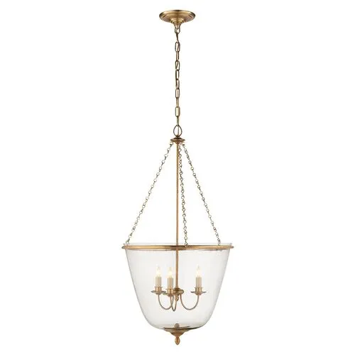 Visual Comfort - Pondview Jar Glass Lantern - Gold