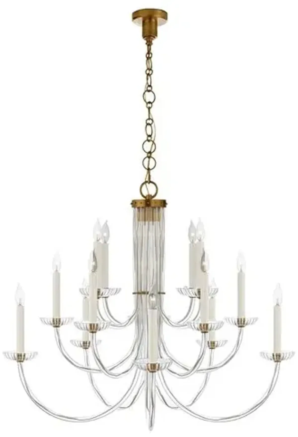 Visual Comfort - Wharton Chandelier - Gold