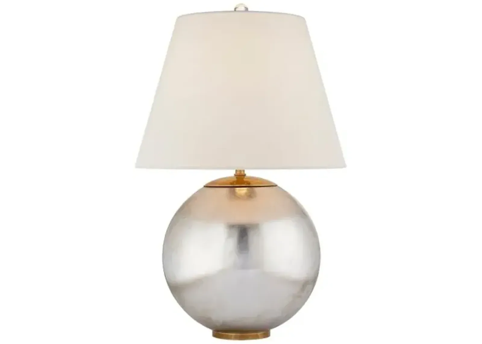 Visual Comfort - Morton Table Lamp - Small - Silver