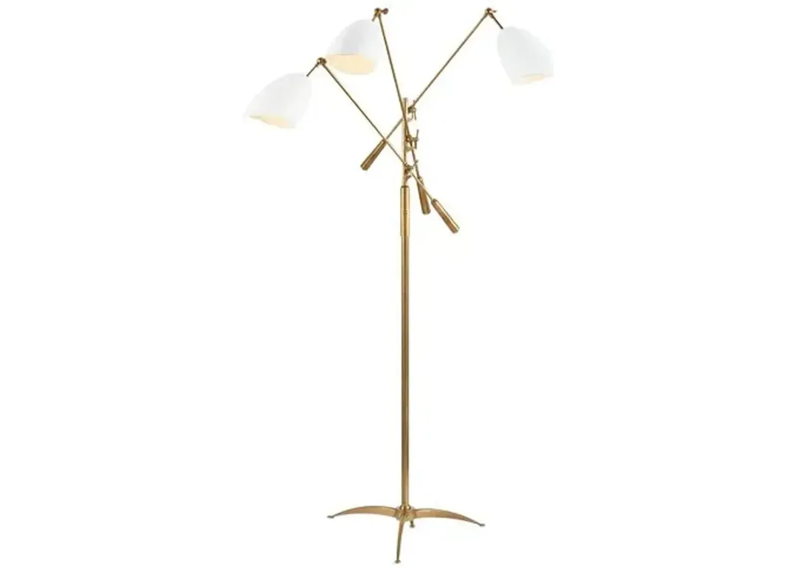 Visual Comfort - Sommerard Triple-Arm Floor Lamp