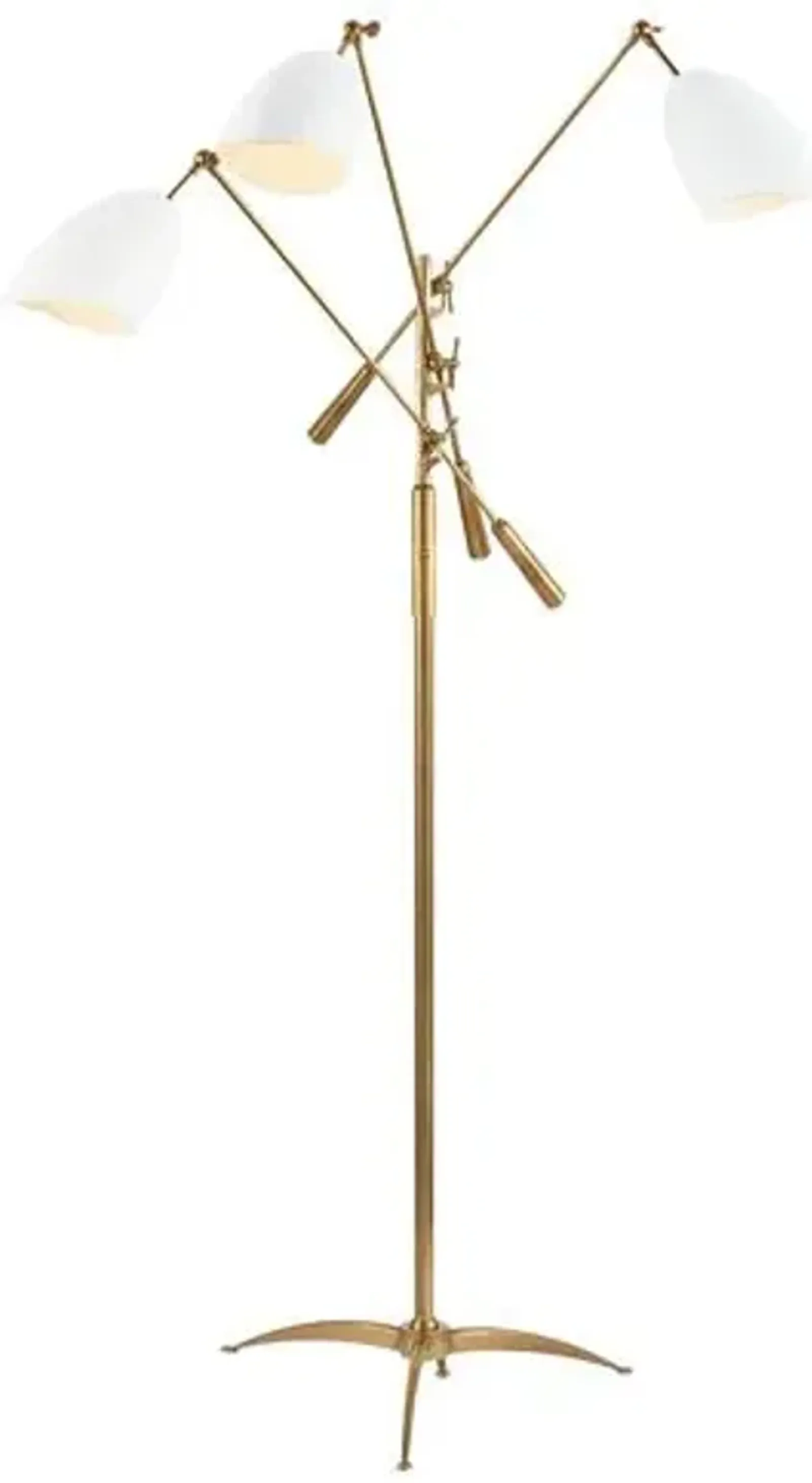 Visual Comfort - Sommerard Triple-Arm Floor Lamp