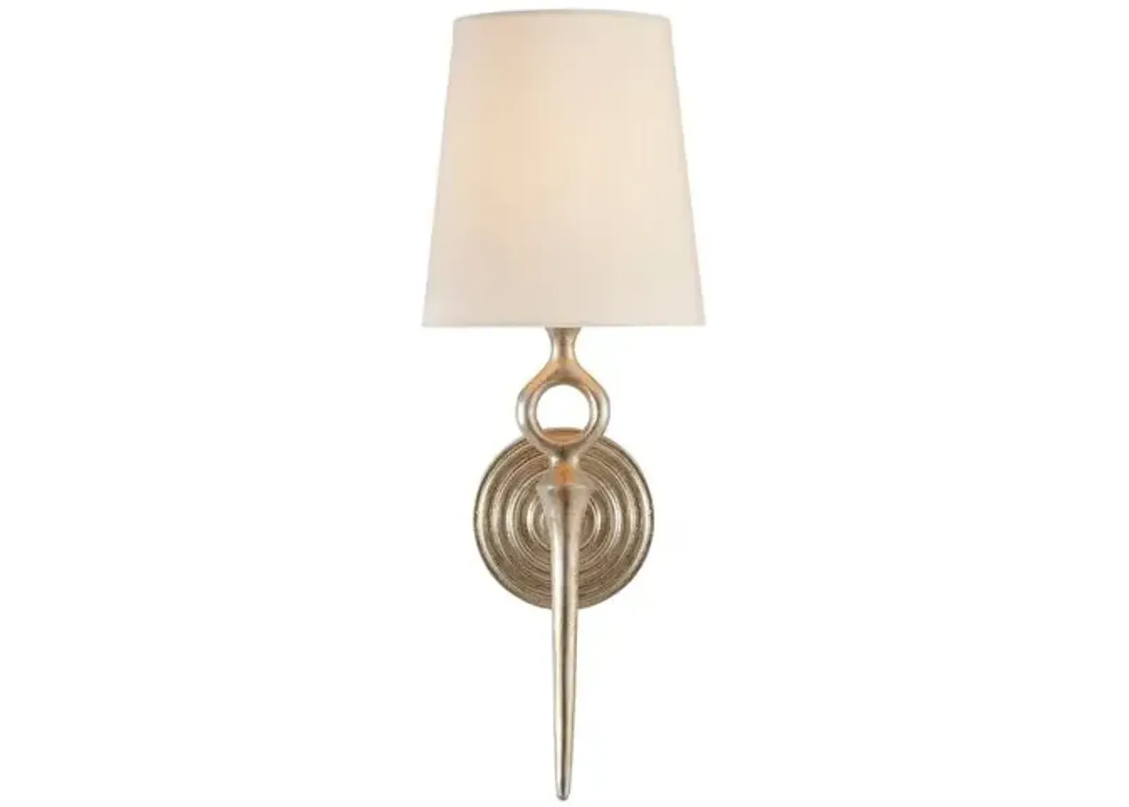 Visual Comfort - Bristol Single Sconce - Silver