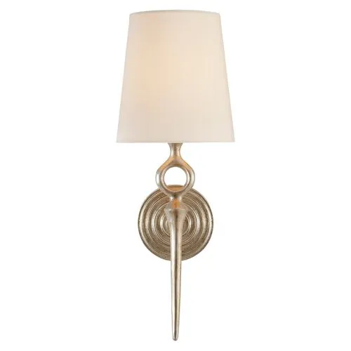 Visual Comfort - Bristol Single Sconce - Silver