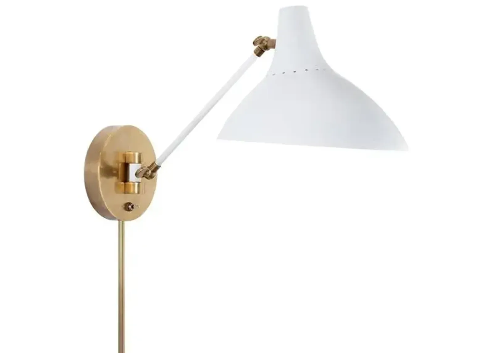 Visual Comfort - Charlton Sconce - White