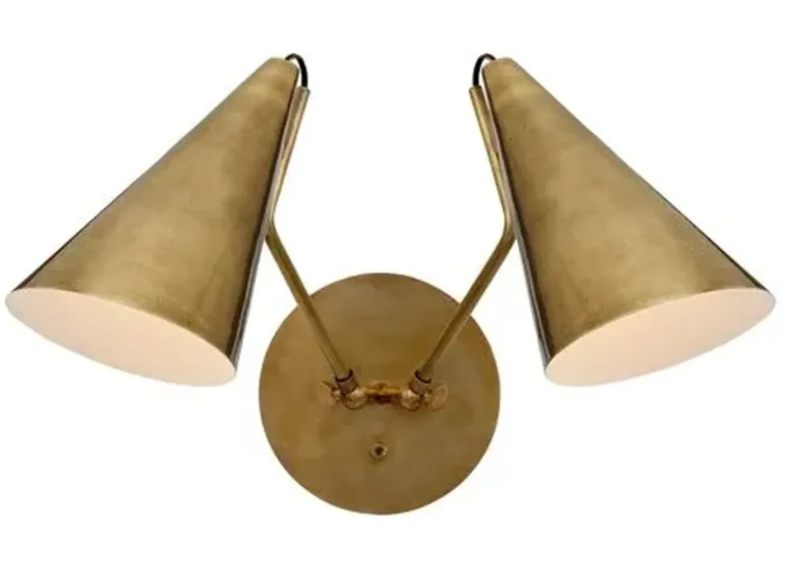 Visual Comfort - Clemente Double Wall Sconce - Gold