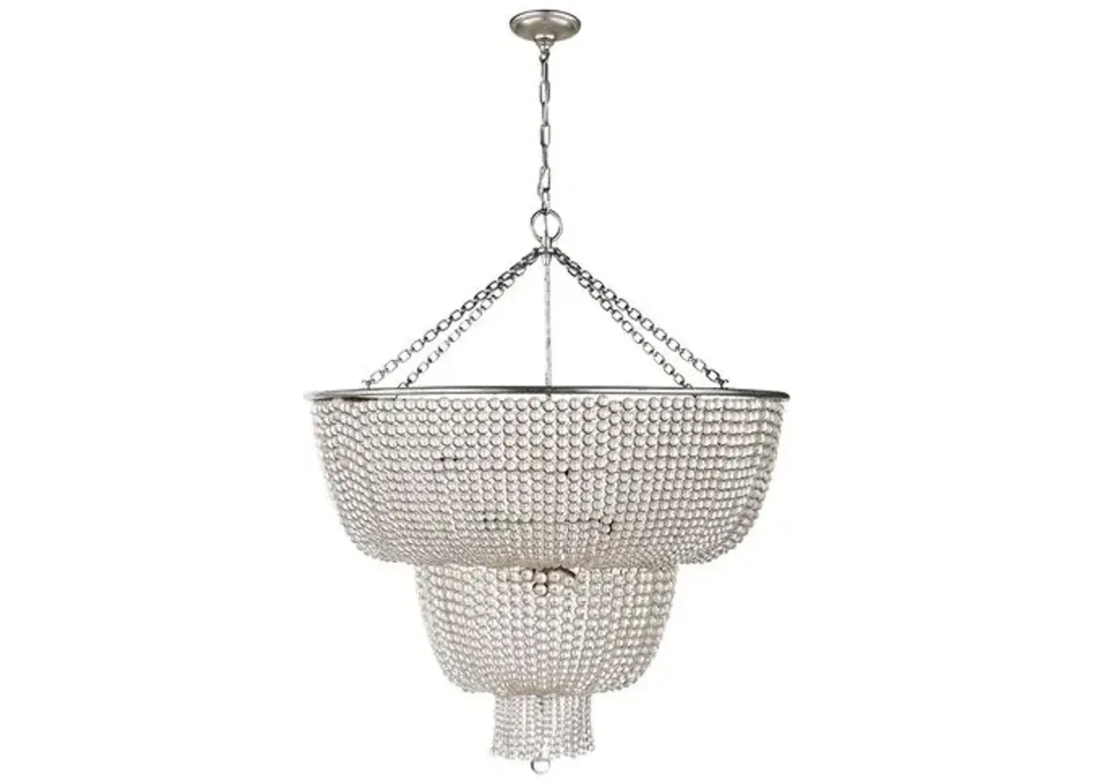 Visual Comfort - Jacqueline 2-Tier Chandelier - Clear