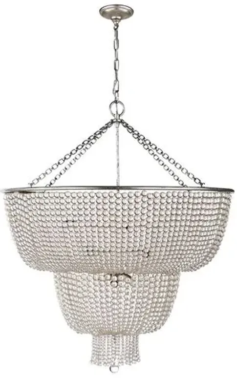 Visual Comfort - Jacqueline 2-Tier Chandelier - Clear