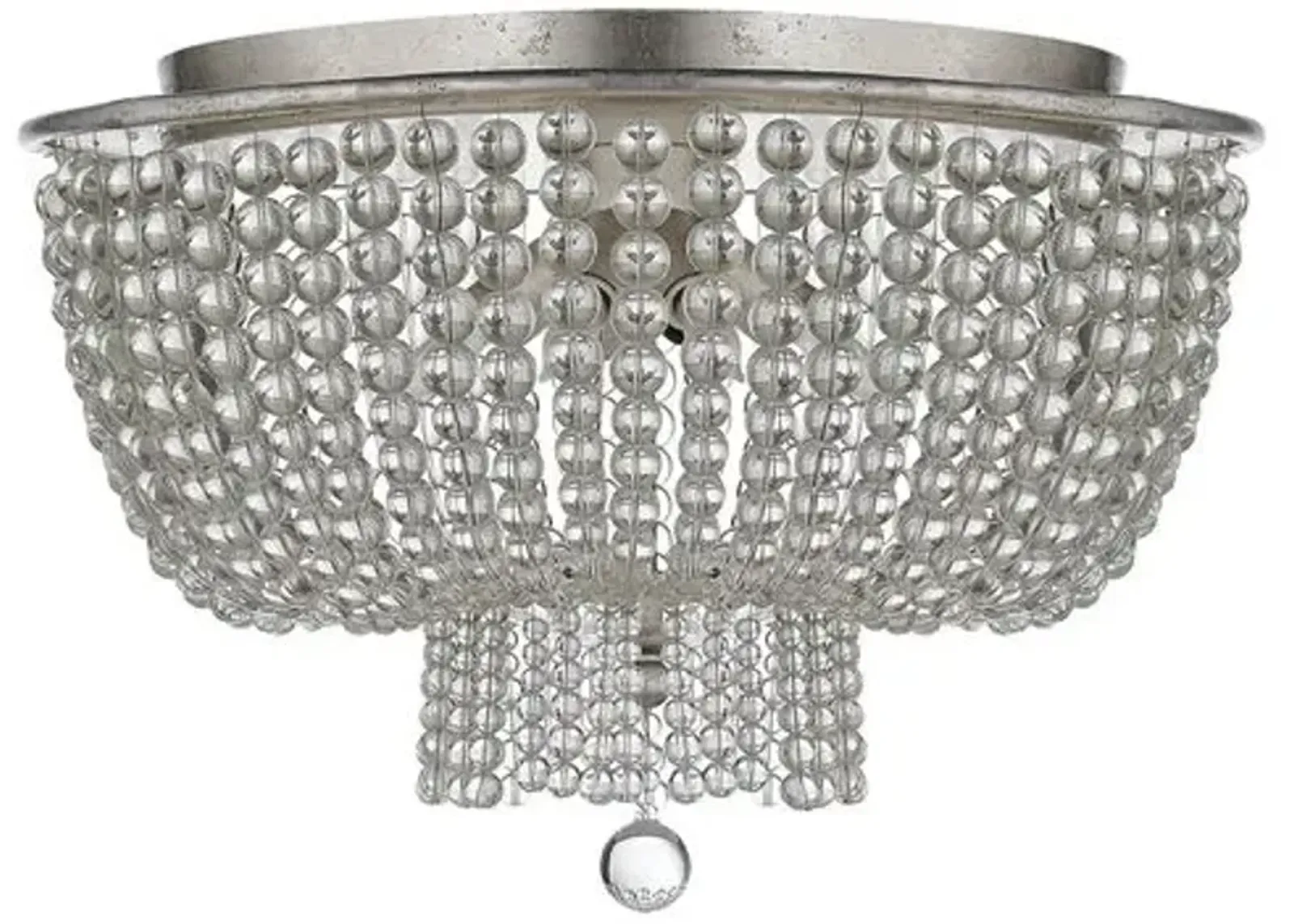 Visual Comfort - Jacqueline Flush Mount - Clear