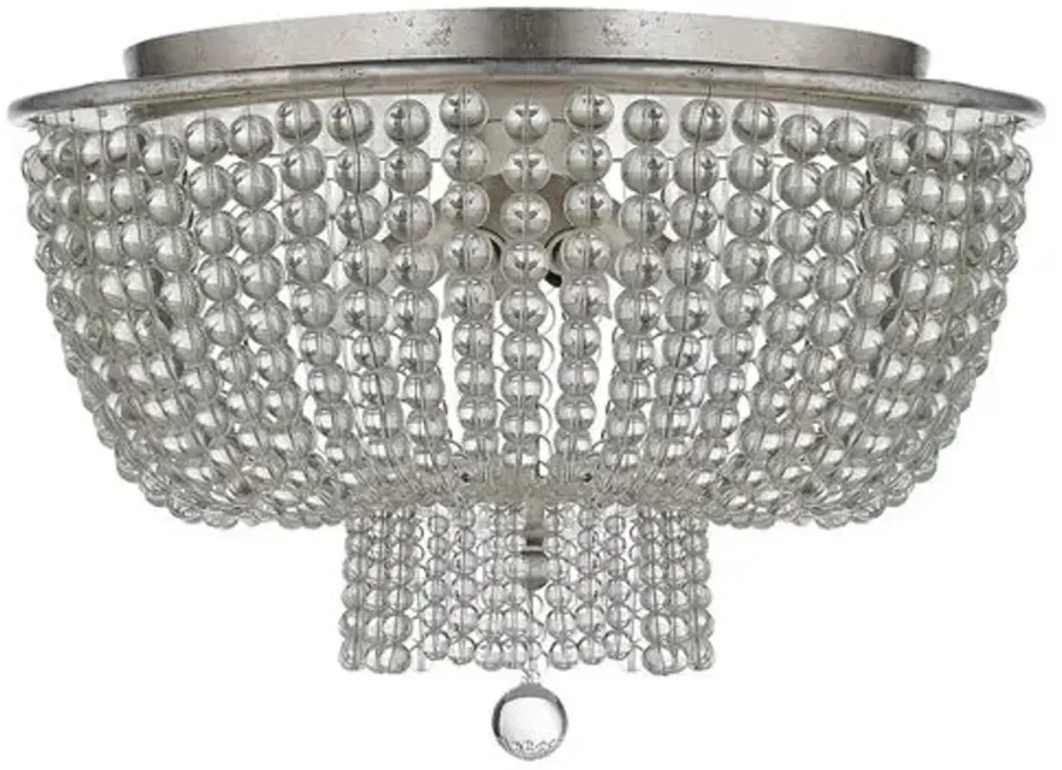 Visual Comfort - Jacqueline Flush Mount - Clear