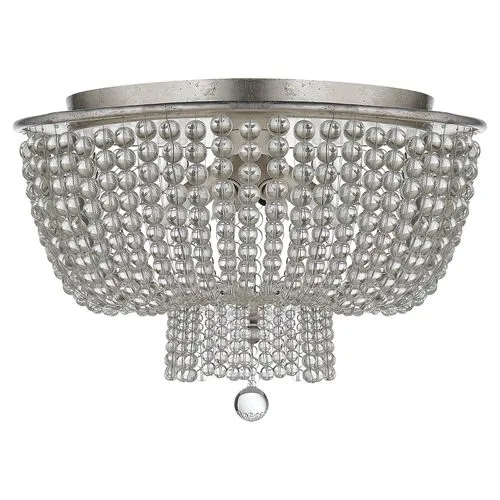 Visual Comfort - Jacqueline Flush Mount - Clear