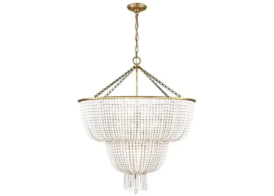 Visual Comfort - Jacqueline 2-Tier Chandelier - White