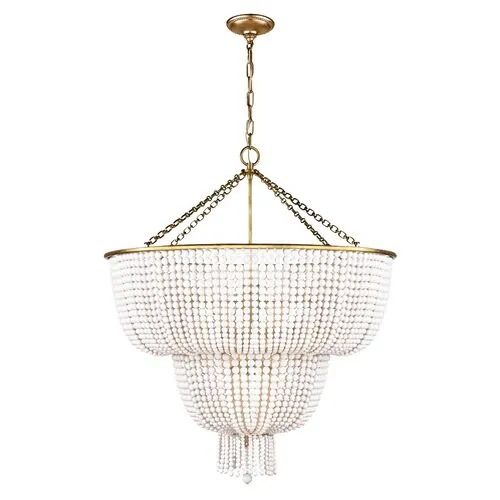 Visual Comfort - Jacqueline 2-Tier Chandelier - White