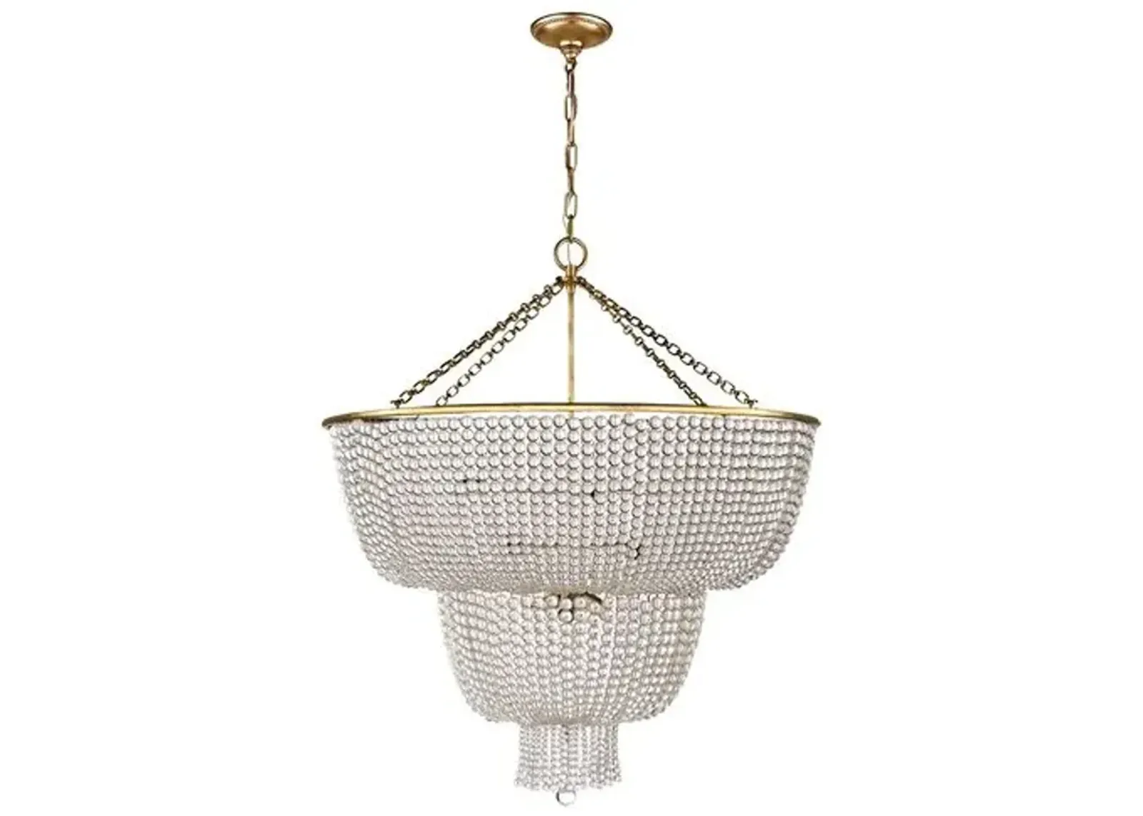 Visual Comfort - Jacqueline 2-Tier Chandelier - Clear