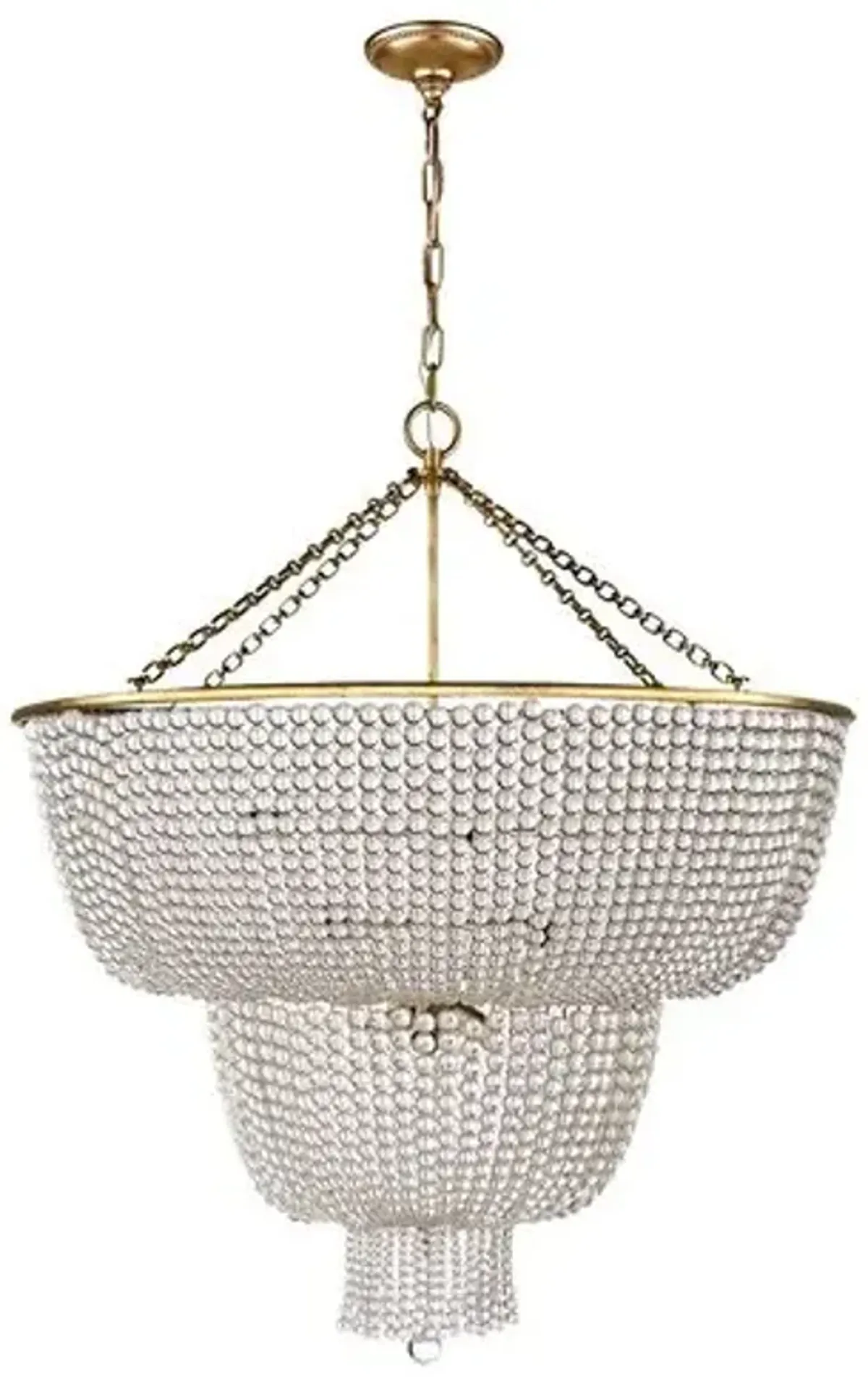 Visual Comfort - Jacqueline 2-Tier Chandelier - Clear